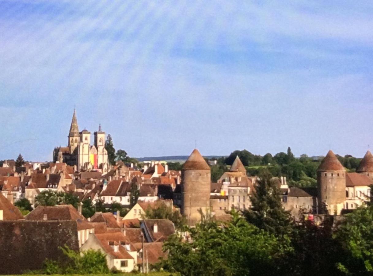 Maison Cosy En Plein Centre Ville Semur-en-Auxois Buitenkant foto